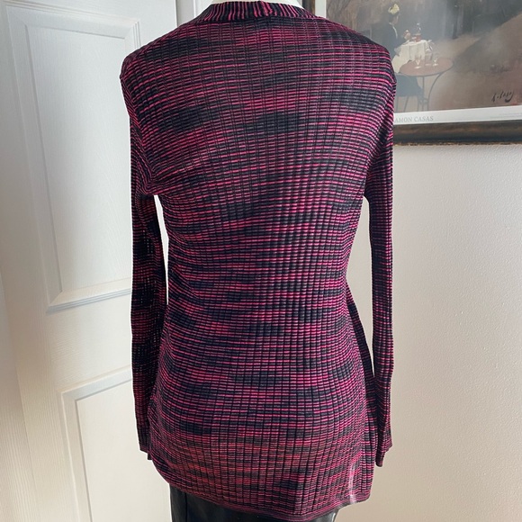 MISSONI Y2K LONG LENGTH OPEN FRONT CARDIGAN - Picture 5 of 11